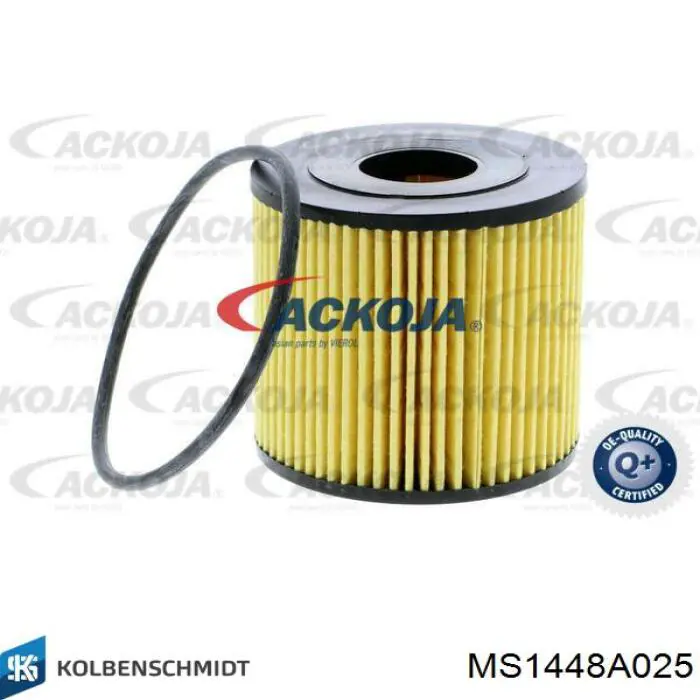 MS1448A025 Kolbenschmidt Folhas inseridas principais de cambota, kit, 1ª reparação ( + 0,25)