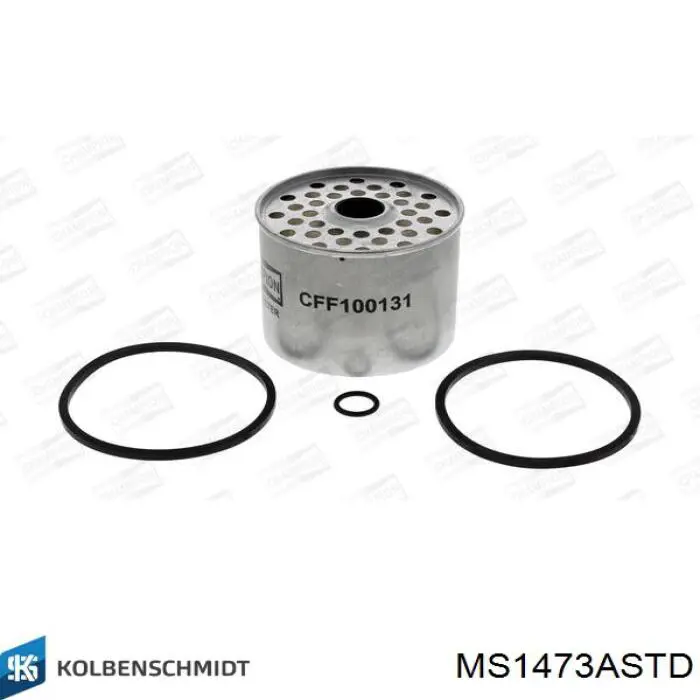 Compre MS1473ASTD Kolbenschmidt Folhas inseridas principais de cambota, kit, padrão (STD)