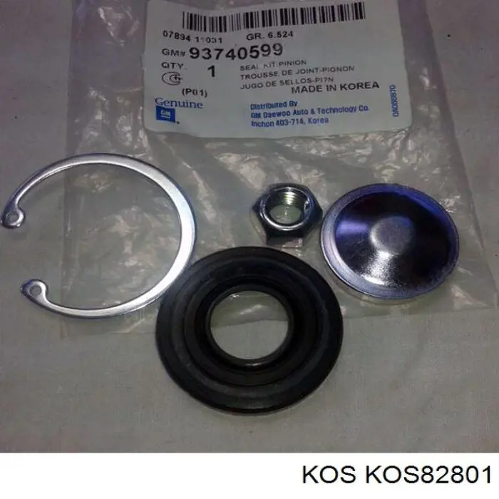 Kit de reparação da cremalheira da direção (do mecanismo), (kit de vedantes) Daewoo Nubira II J15