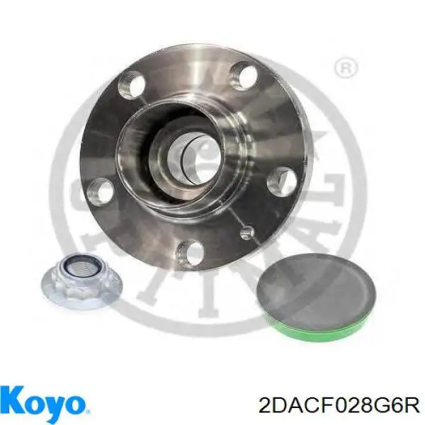 Cubo traseiro Koyo 2DACF028G6R preço, a partir de 76,29 USD