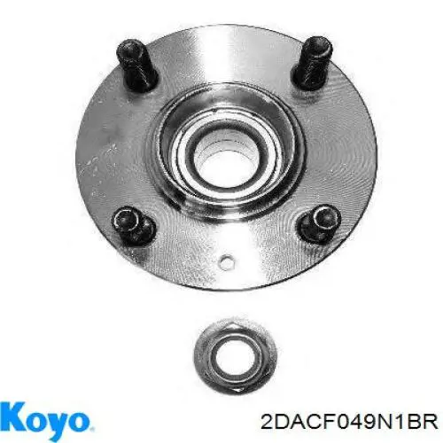 2DACF049N1BR Koyo Rolamento de cubo traseiro
