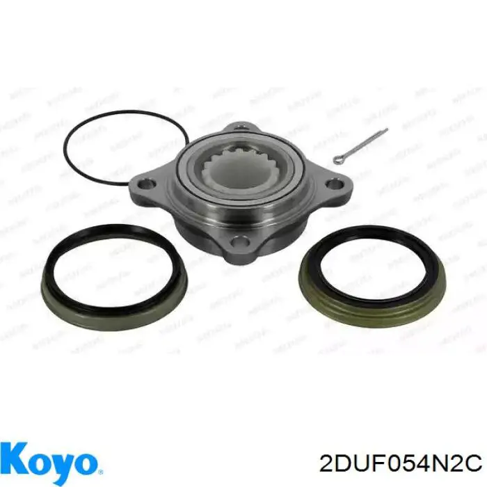 2DUF054N2C Koyo Rolamento de cubo dianteiro