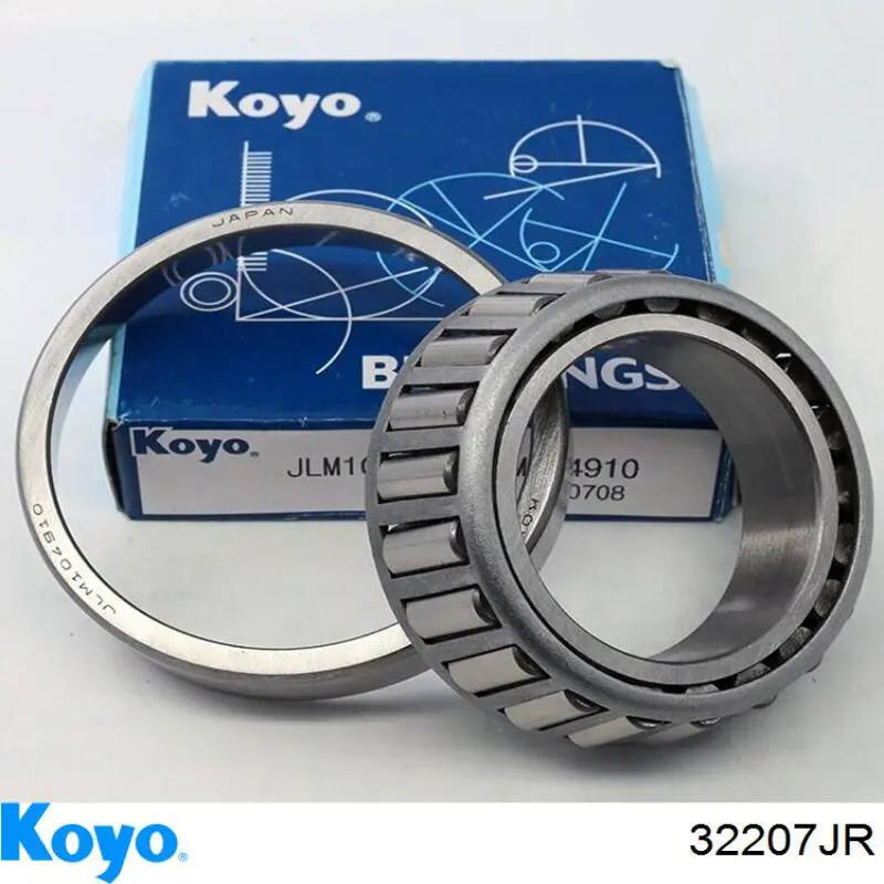 Rolamento de cubo dianteiro Koyo 32207JR preço, a partir de 13,18 USD