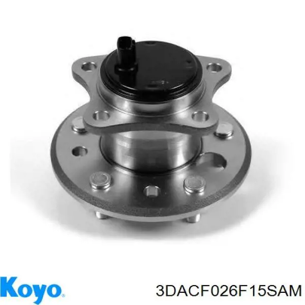 3DACF026F15SAM Koyo Cubo traseiro direito