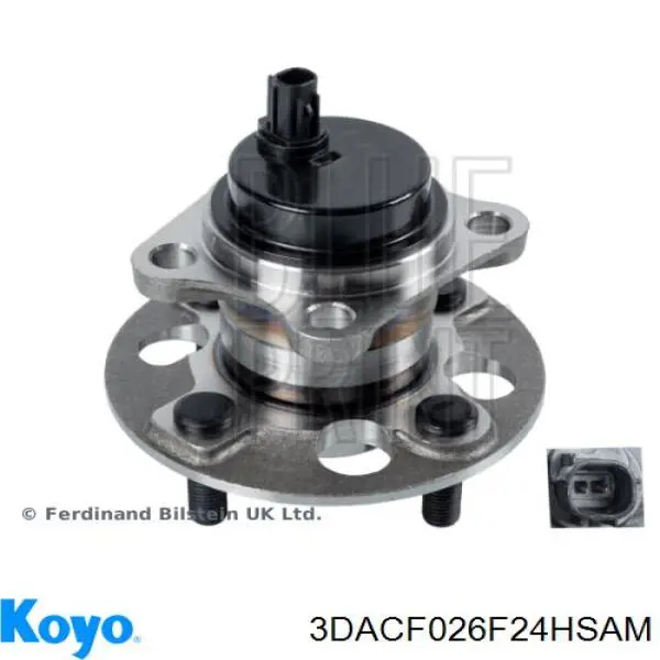 Compre 3DACF026F24HSAM Koyo Cubo traseiro