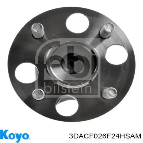 3DACF026F24HSAM Koyo Cubo traseiro