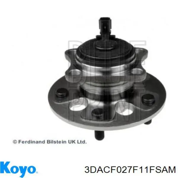 3DACF027F11FSAM Koyo Cubo traseiro