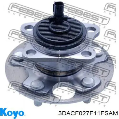 Cubo traseiro Koyo 3DACF027F11FSAM preço, a partir de 93,08 USD