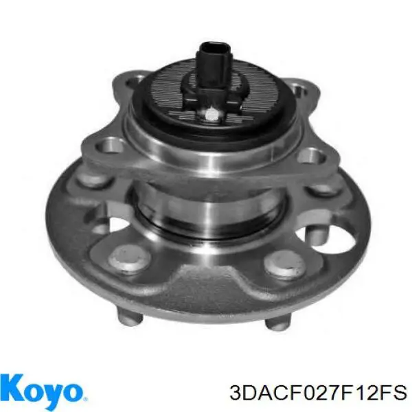 Cubo traseiro 3DACF027F12FS Koyo