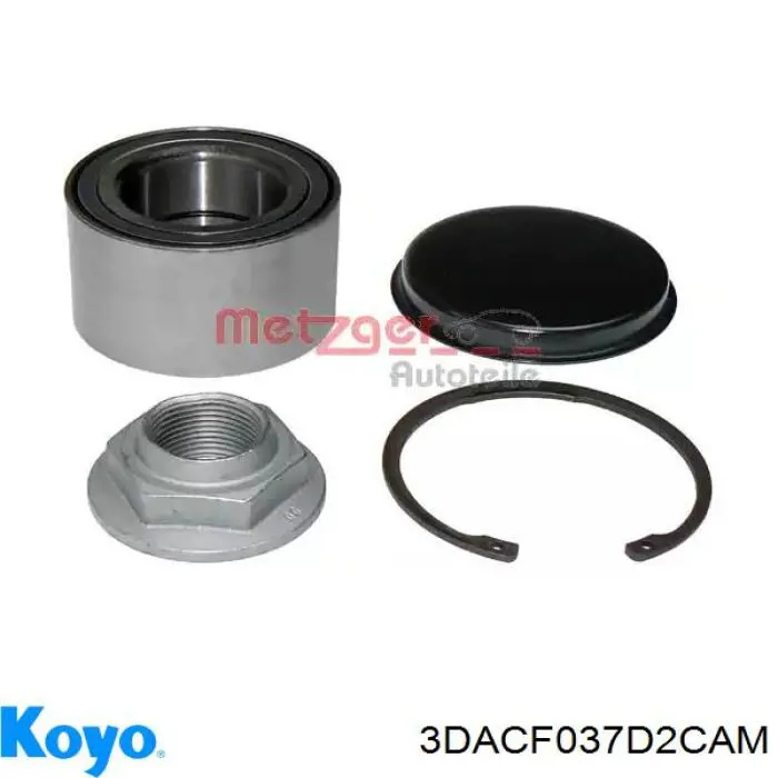 3DACF037D2CAM Koyo Cubo traseiro