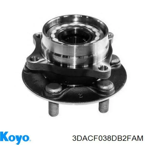 3DACF038DB2FAM Koyo Cubo dianteiro