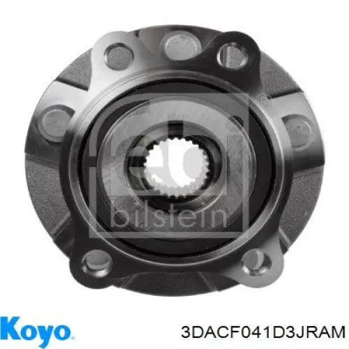 Cubo dianteiro 3DACF041D3JRAM Koyo