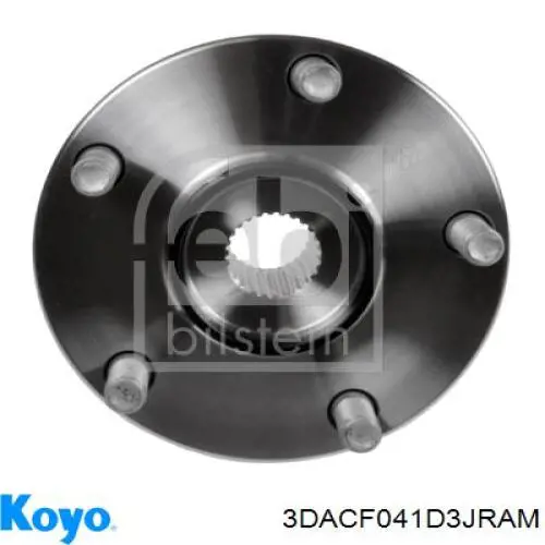 3DACF041D3JRAM Koyo Cubo dianteiro