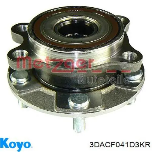 Cubo dianteiro 3DACF041D3KR Koyo