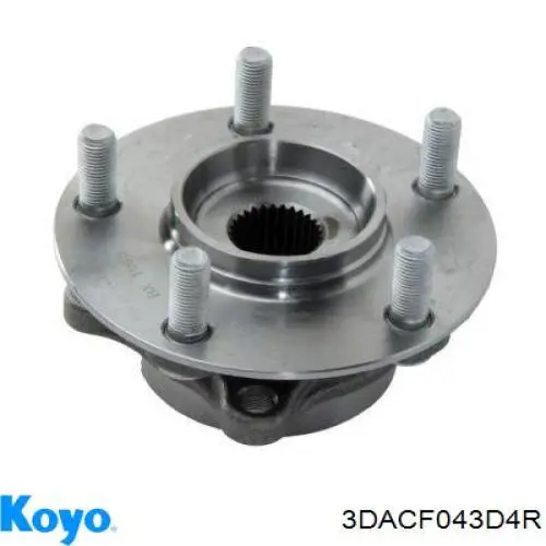 Cubo dianteiro 3DACF043D4R Koyo