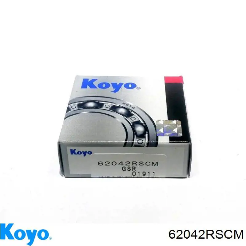 62042RSCM Koyo Rolamento do motor de arranco