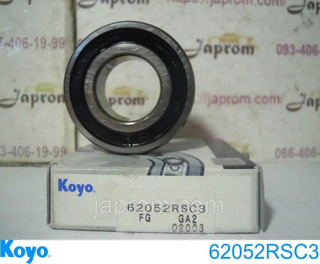 62052RSC3 Koyo Rolamento do gerador