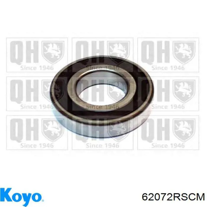 Compre 6207CM Koyo Rolamento de cubo traseiro