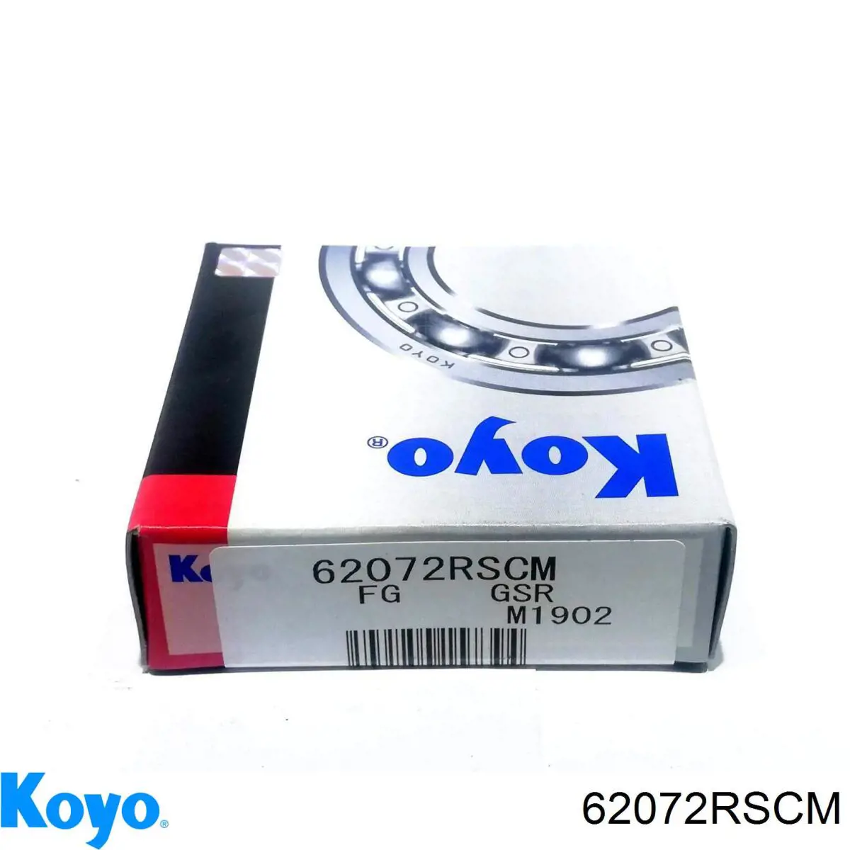 Rolamento de cubo traseiro Koyo 6207CM