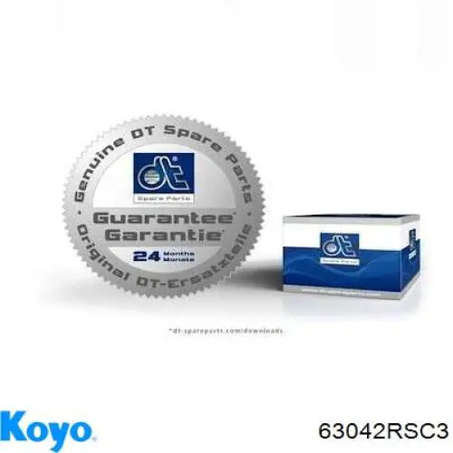 63042RSC3 Koyo Rolamento do gerador
