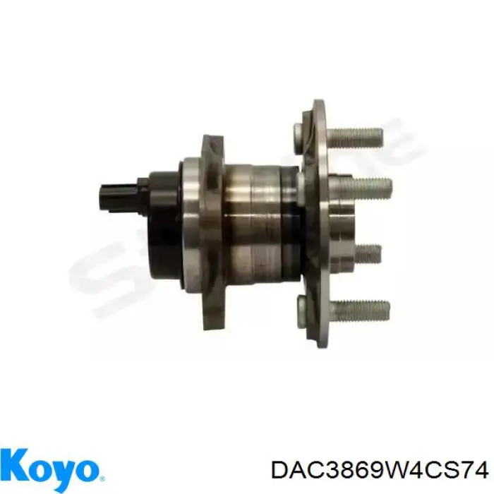 Rolamento de cubo dianteiro DAC3869W4CS74 Koyo