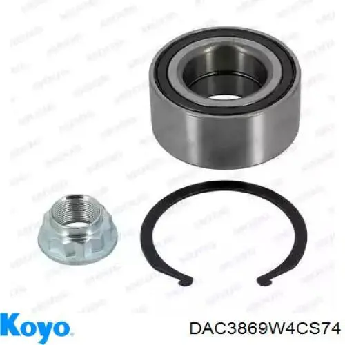 Compre DAC3869W4CS74 Koyo Rolamento de cubo dianteiro