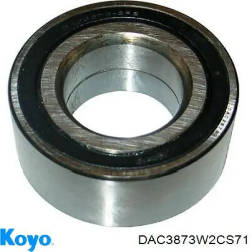 DAC3873W2CS71 Koyo Rolamento de cubo dianteiro