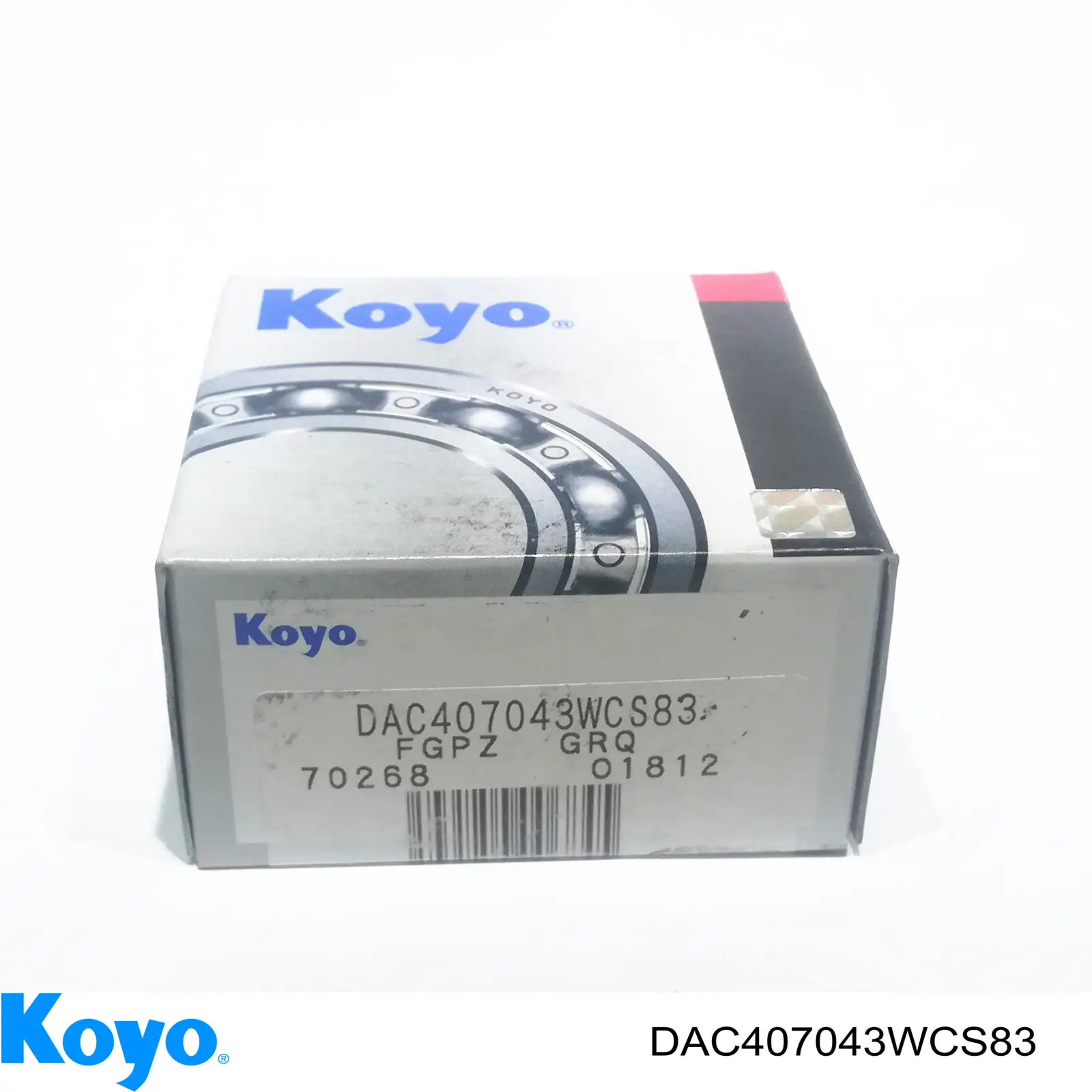 Compre DAC407043WCS83 Koyo Rolamento de cubo traseiro