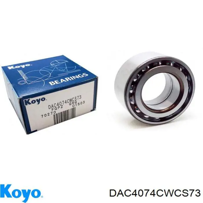 Compre DAC4074CWCS73 Koyo Rolamento de cubo dianteiro