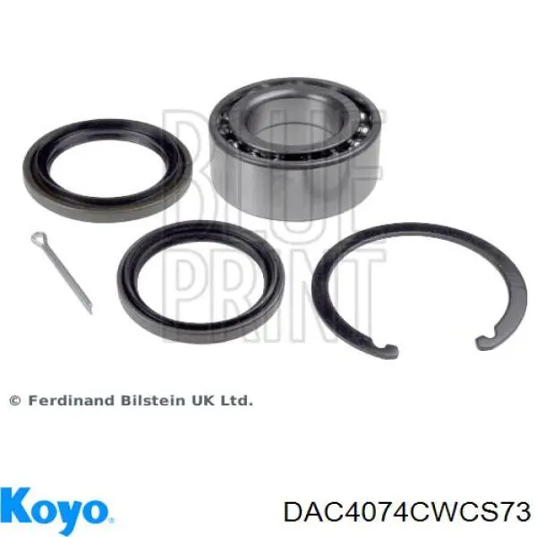 Rolamento de cubo dianteiro Koyo DAC4074CWCS73 preço, a partir de 39,62 USD