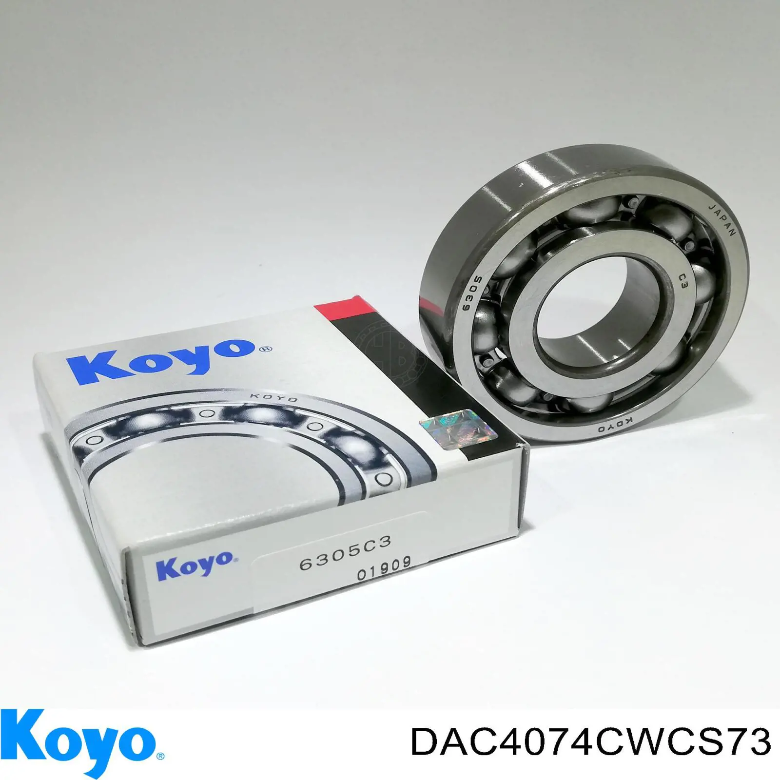 Rolamento de cubo dianteiro Koyo DAC4074CWCS73