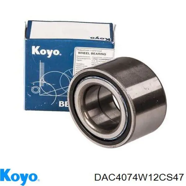 Rolamento de cubo dianteiro Koyo DAC4074W12CS47 preço, a partir de 44,11 USD