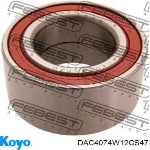 Compre DAC4074W12CS47 Koyo Rolamento de cubo dianteiro
