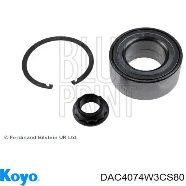 Rolamento de cubo dianteiro Koyo DAC4074W3CS80 preço, a partir de 25,05 USD