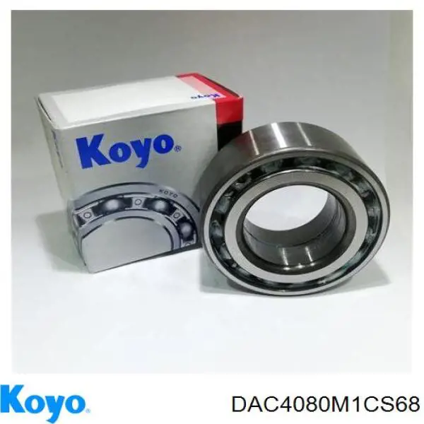 Rolamento de cubo dianteiro DAC4080M1CS68 Koyo