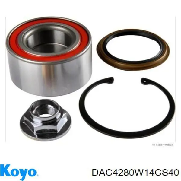 Rolamento de cubo dianteiro Koyo DAC4280W14CS40 preço, a partir de 26,35 USD