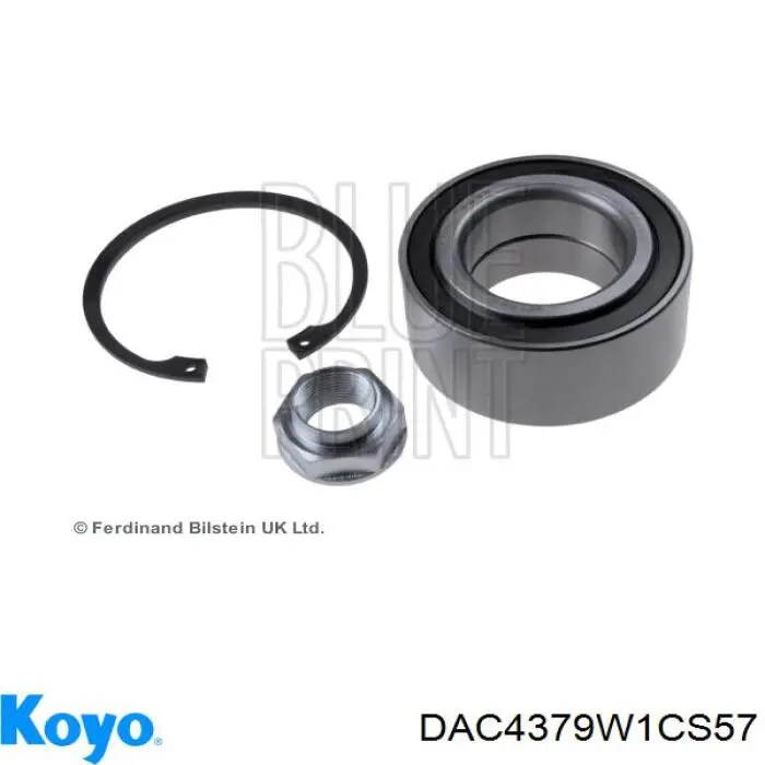Rolamento de cubo dianteiro Koyo DAC4379W1CS57 preço, a partir de 21,83 USD