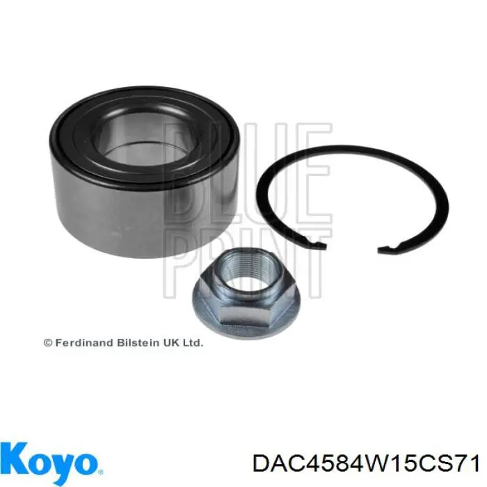 Compre DAC4584W15CS71 Koyo Rolamento de cubo dianteiro
