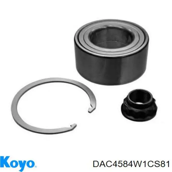 DAC4584W1CS81 Koyo Rolamento de cubo dianteiro
