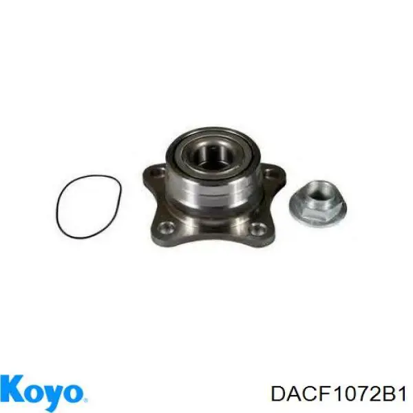 DACF1072B1 Koyo Cubo traseiro