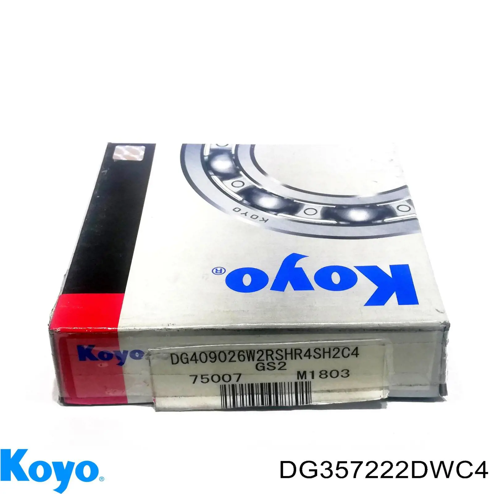 DG357222DWC4 Koyo Rolamento de cubo traseiro
