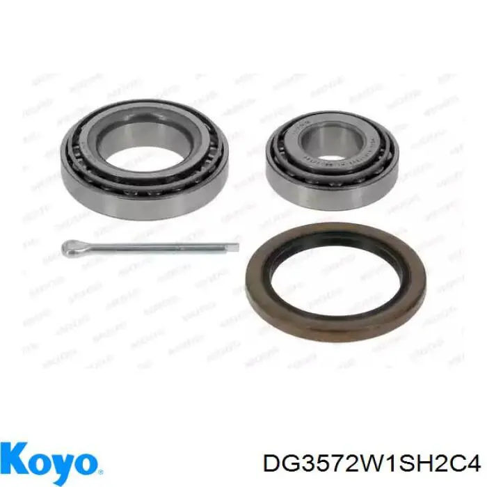 Compre DG3572W1SH2C4 Koyo Rolamento externo de cubo traseiro