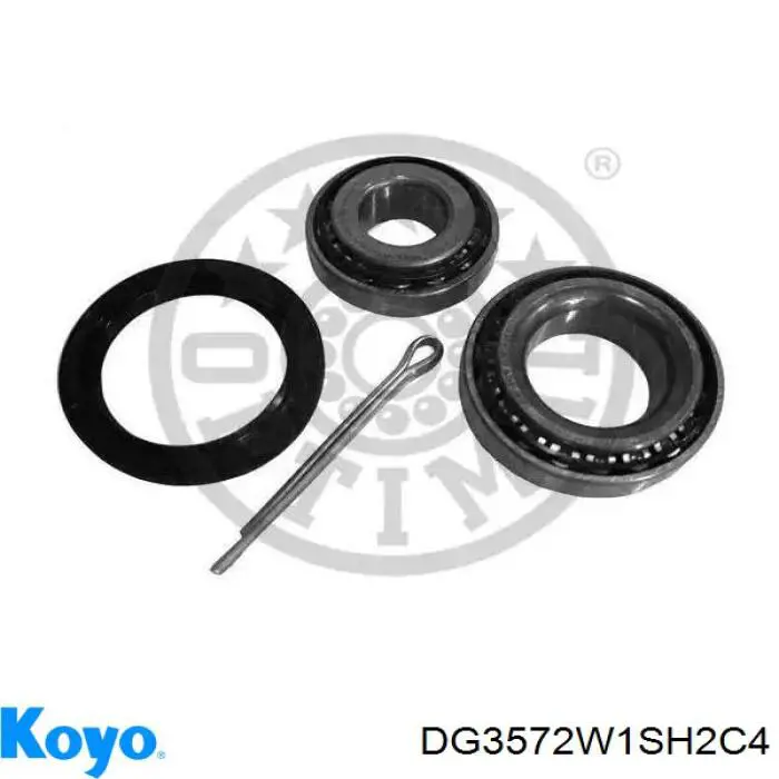 Rolamento externo de cubo traseiro DG3572W1SH2C4 Koyo