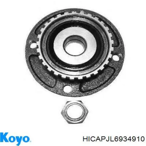 Rolamento de cubo dianteiro HICAPJL6934910 Koyo