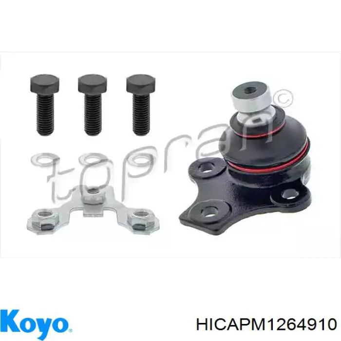 Rolamento externo de cubo dianteiro HICAPM1264910 Koyo