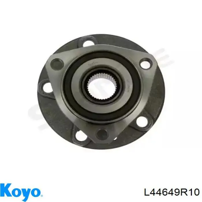 Rolamento interno de cubo traseiro L44649R10 Koyo