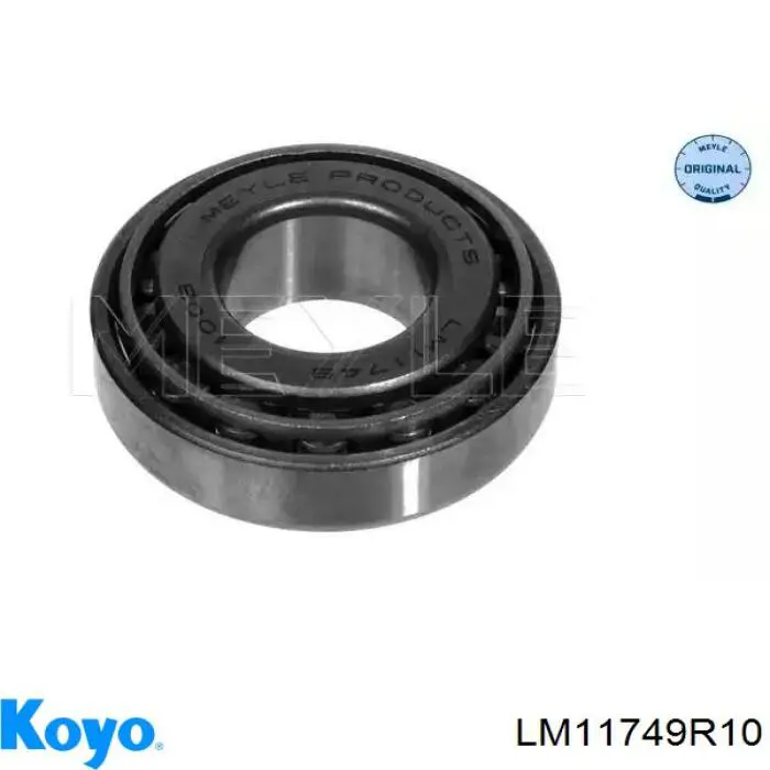 LM11749R10 Koyo Rolamento externo de cubo traseiro