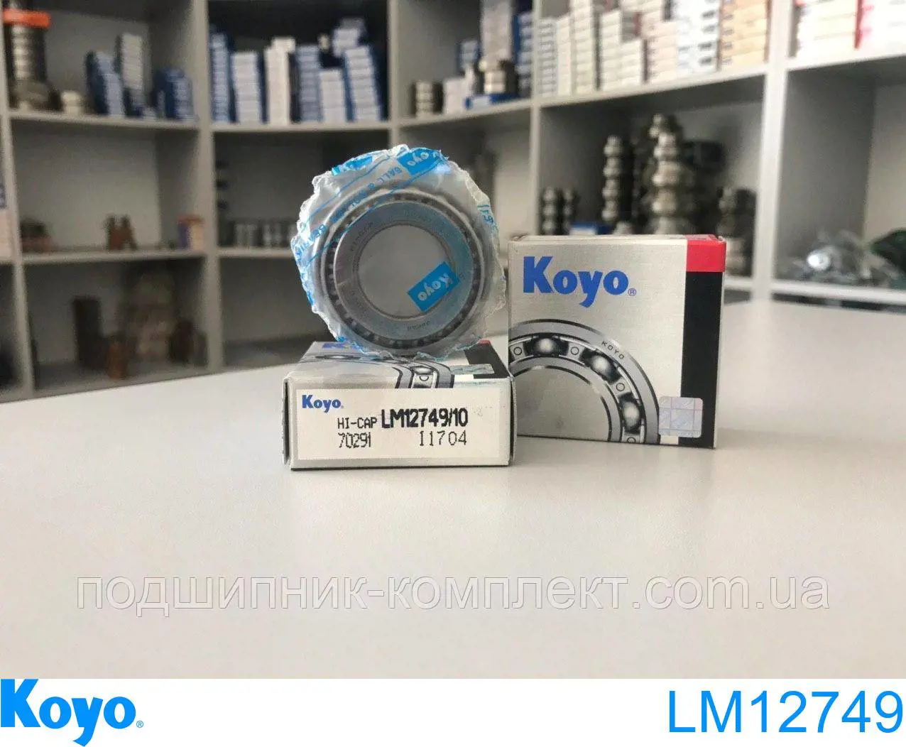 Rolamento externo de cubo dianteiro Koyo LM12749 preço, a partir de 14,86 USD