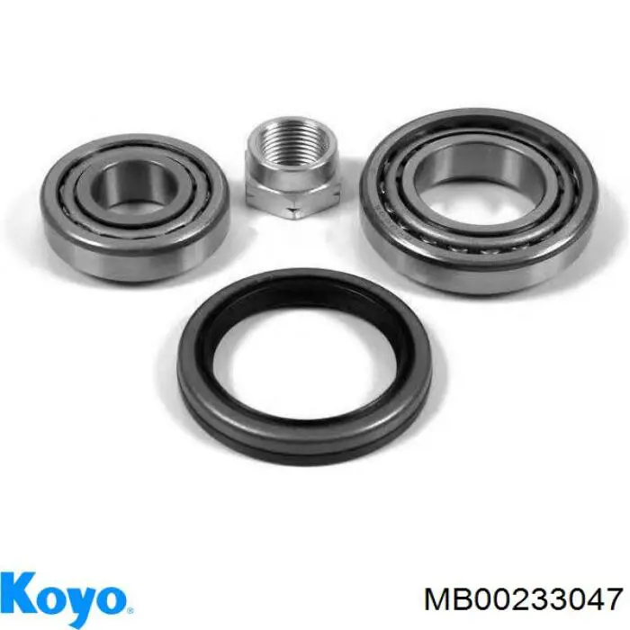 SMB00233047 Hyundai/Kia Rolamento interno de cubo traseiro