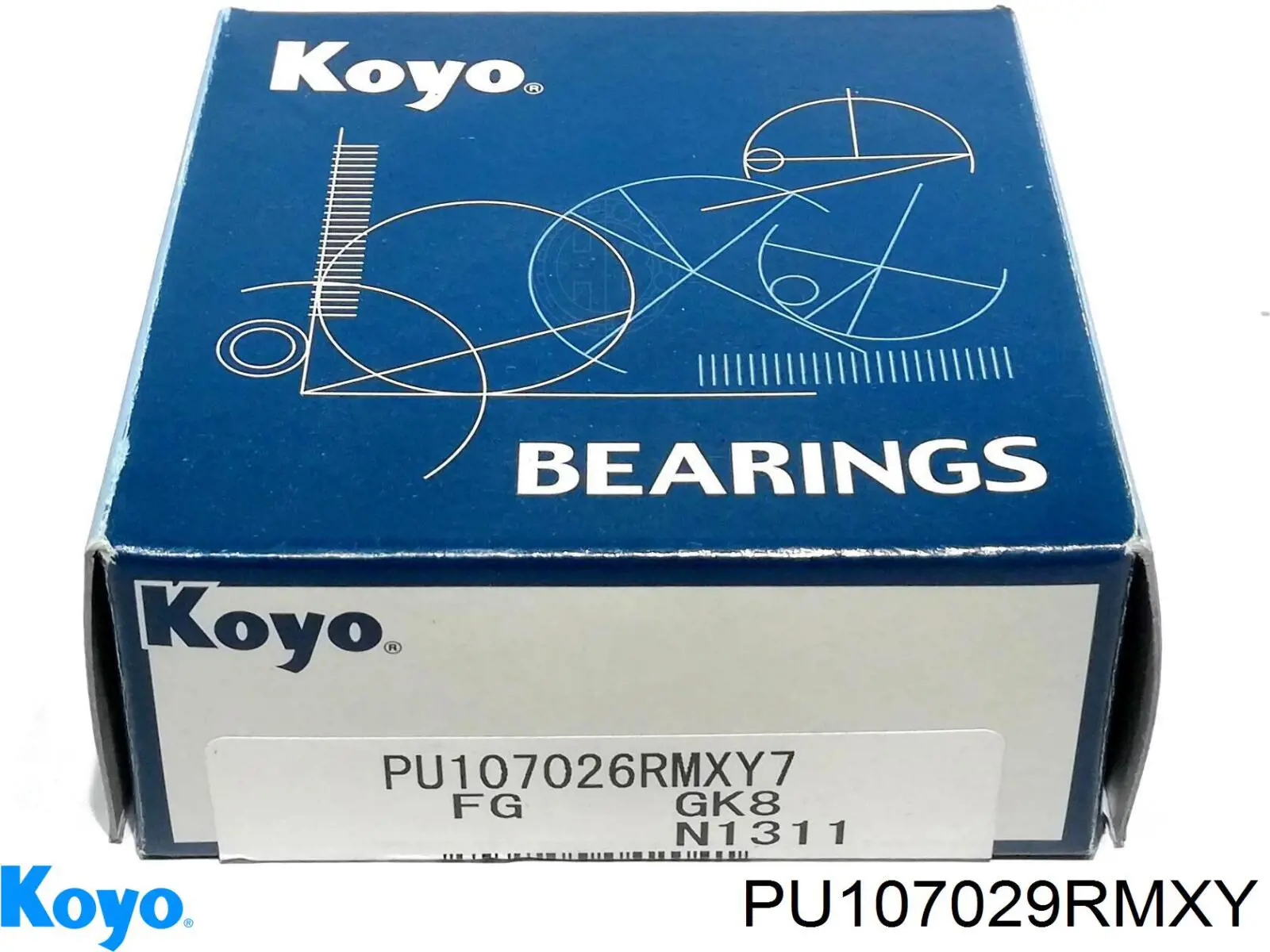 PU107029RMXY Koyo Rolo parasita da correia de transmissão